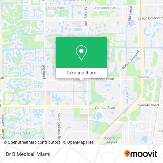 Dr B Medical map