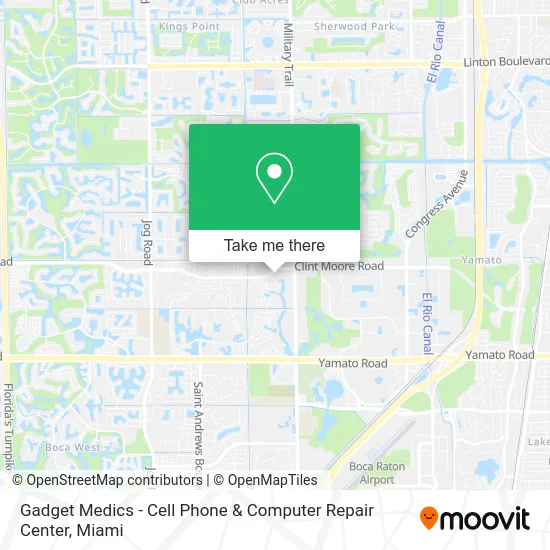 Gadget Medics - Cell Phone & Computer Repair Center map