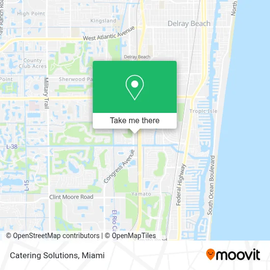 Catering Solutions map
