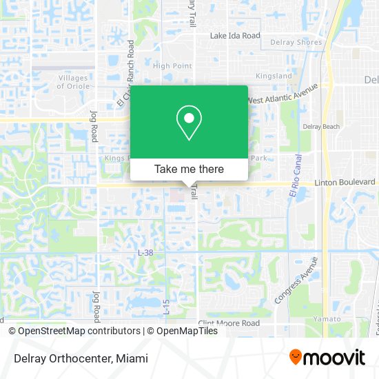 Delray Orthocenter map