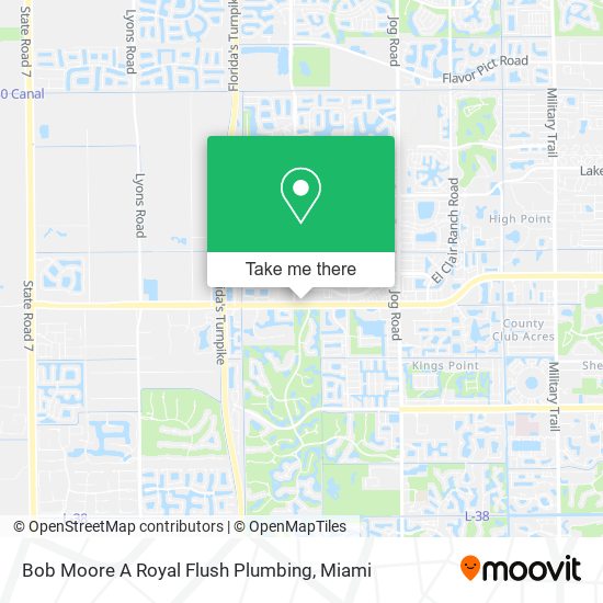 Bob Moore A Royal Flush Plumbing map