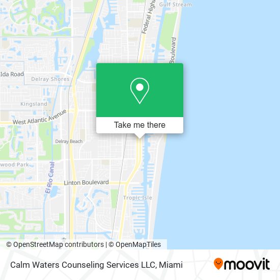 Mapa de Calm Waters Counseling Services LLC
