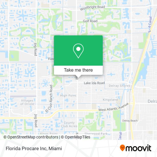 Florida Procare Inc map