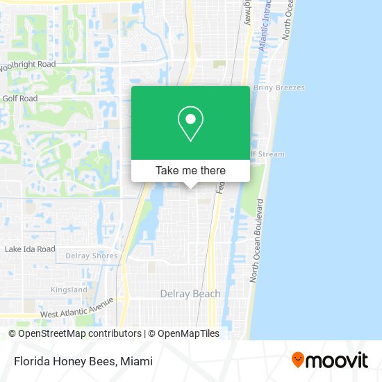 Florida Honey Bees map