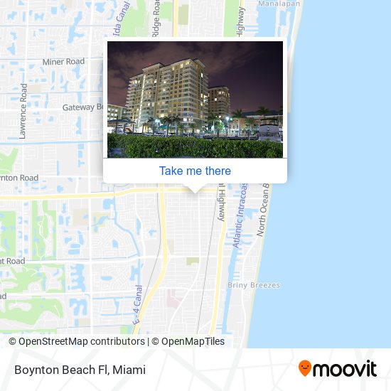 Mapa de Boynton Beach Fl