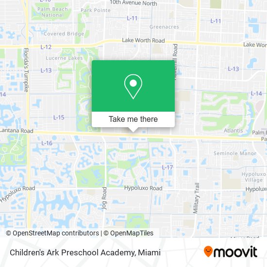 Mapa de Children's Ark Preschool Academy