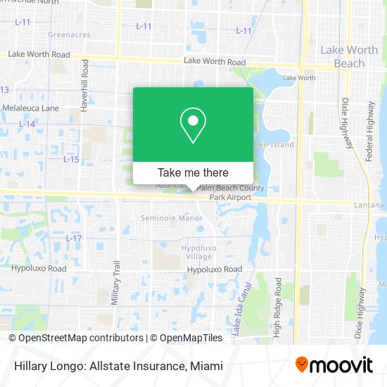 Mapa de Hillary Longo: Allstate Insurance