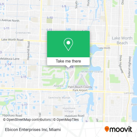 Ebicon Enterprises Inc map