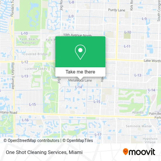 One Shot Cleaning Services map
