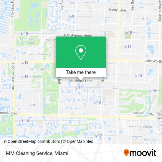 MM Cleaning Service map