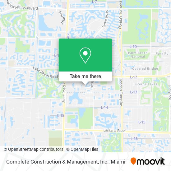 Complete Construction & Management, Inc. map