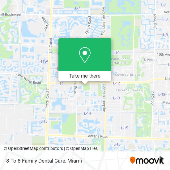 8 To 8 Family Dental Care map