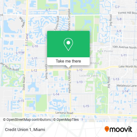 Credit Union 1 map