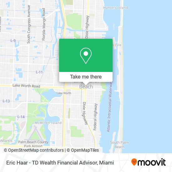 Eric Haar - TD Wealth Financial Advisor map