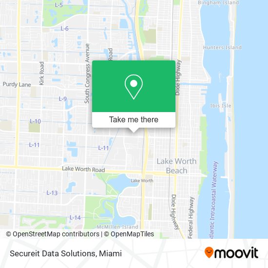 Secureit Data Solutions map