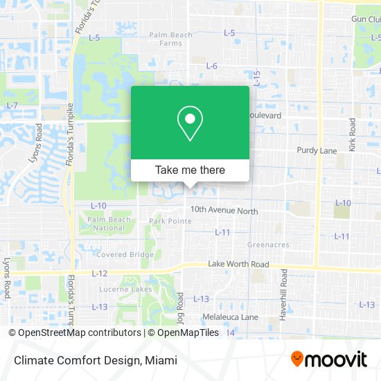 Mapa de Climate Comfort Design