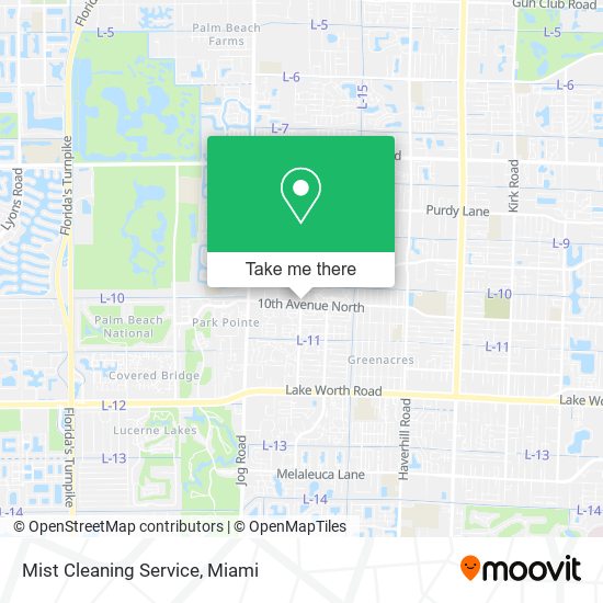 Mapa de Mist Cleaning Service