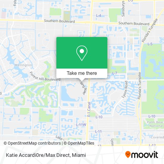 Katie Accardi0re/Max Direct map