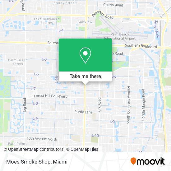 Moes Smoke Shop map