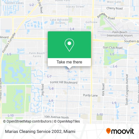 Mapa de Marias Cleaning Service 2002