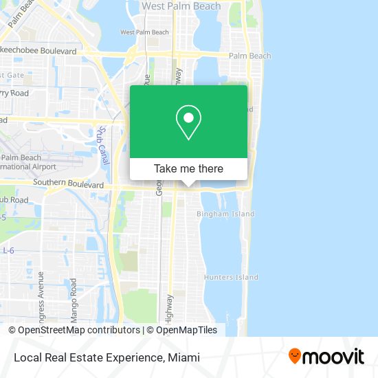 Local Real Estate Experience map