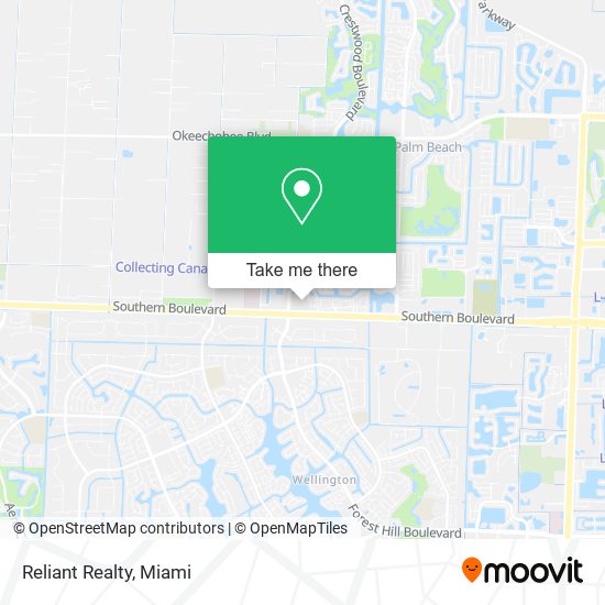 Reliant Realty map