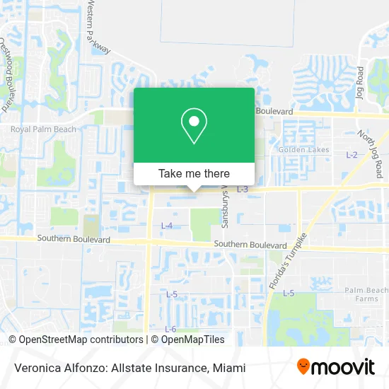 Veronica Alfonzo: Allstate Insurance map