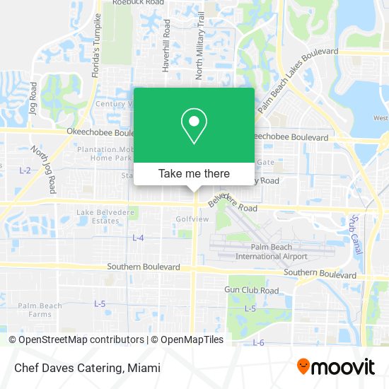 Mapa de Chef Daves Catering