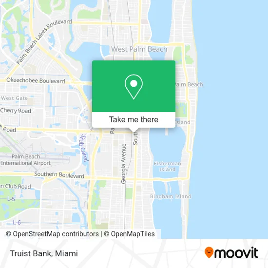 Truist Bank map