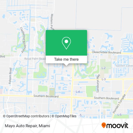 Mayo Auto Repair map