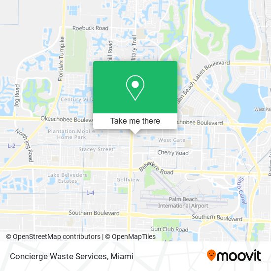 Concierge Waste Services map