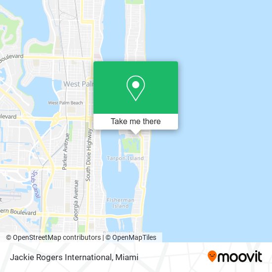 Jackie Rogers International map