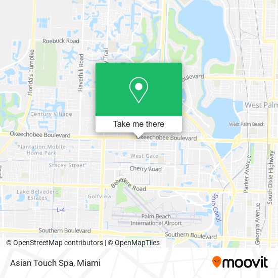 Asian Touch Spa map