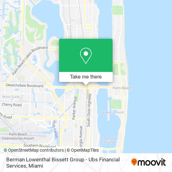 Mapa de Berman Lowenthal Bissett Group - Ubs Financial Services
