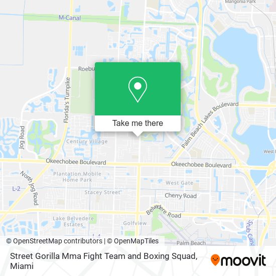 Street Gorilla Mma Fight Team and Boxing Squad map