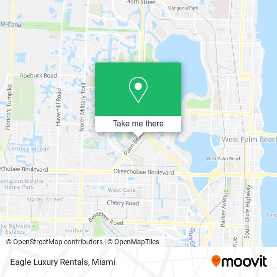 Eagle Luxury Rentals map