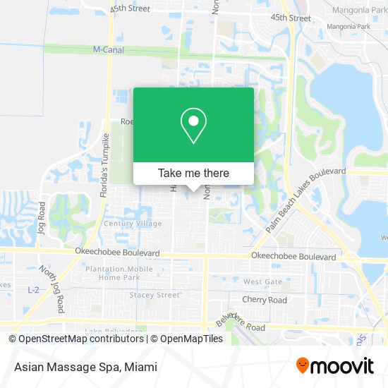 Asian Massage Spa map