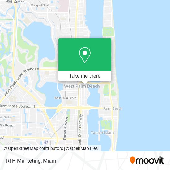 RTH Marketing map