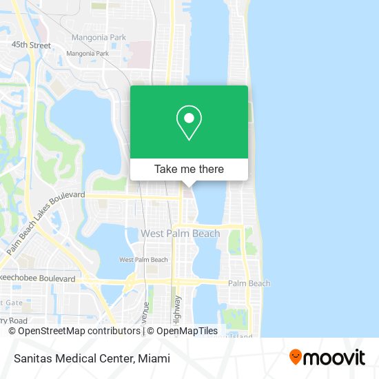 Sanitas Medical Center map