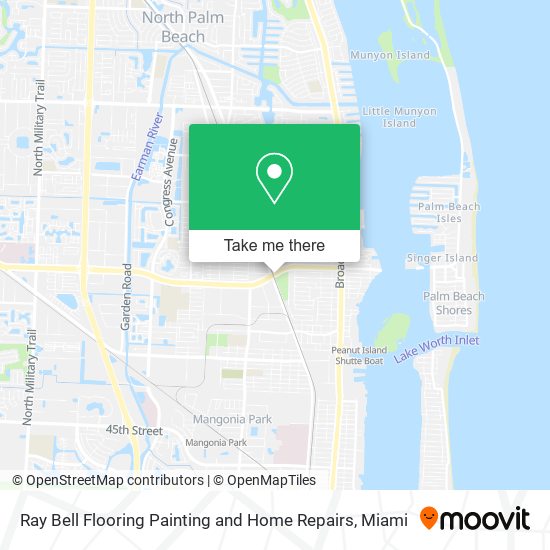 Mapa de Ray Bell Flooring Painting and Home Repairs
