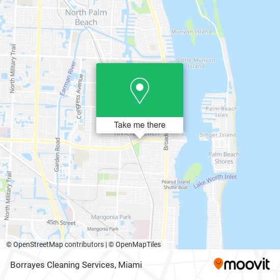 Mapa de Borrayes Cleaning Services