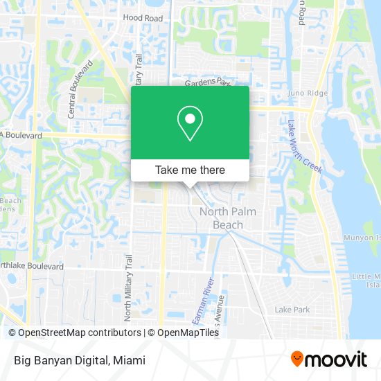 Mapa de Big Banyan Digital