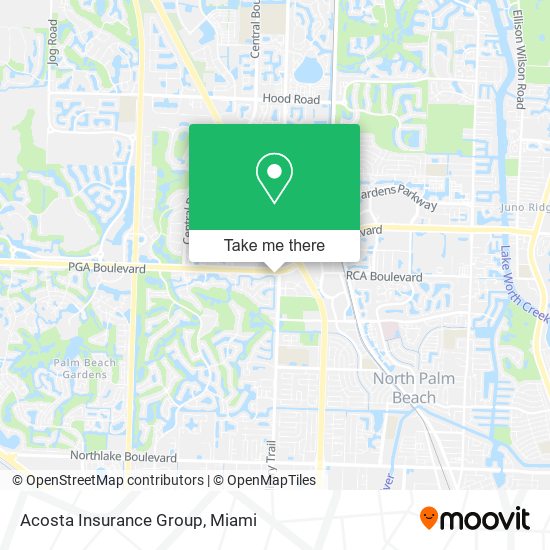 Mapa de Acosta Insurance Group
