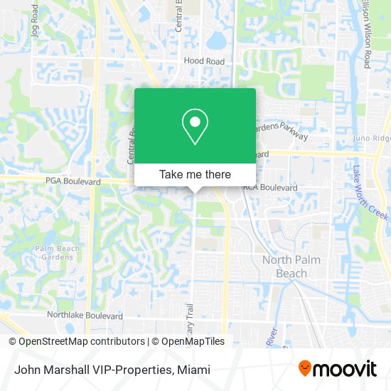 John Marshall VIP-Properties map