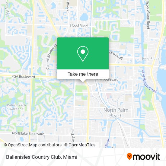 Mapa de Ballenisles Country Club