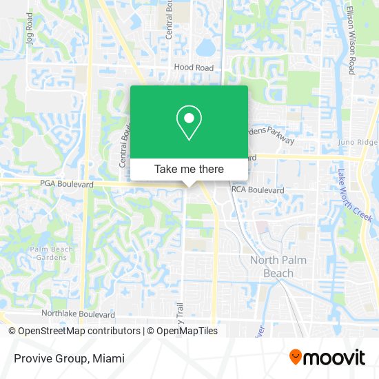 Provive Group map