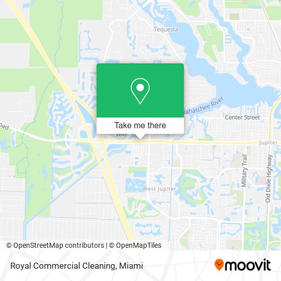 Royal Commercial Cleaning map