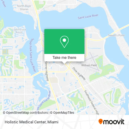 Holistic Medical Center map