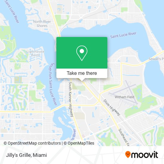 Jilly's Grille map