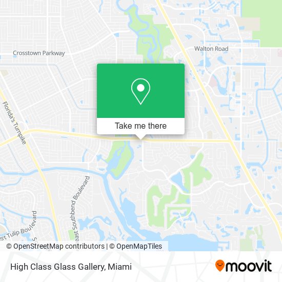Mapa de High Class Glass Gallery